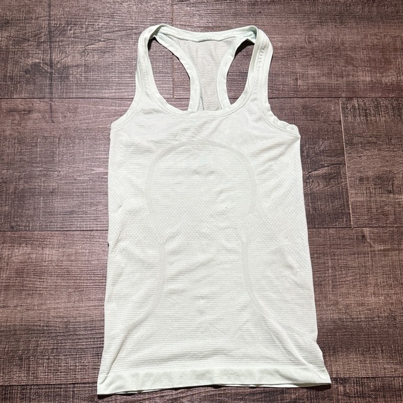 lululemon athletica Tops - Lululemon Athletica Light Gray Tank Top